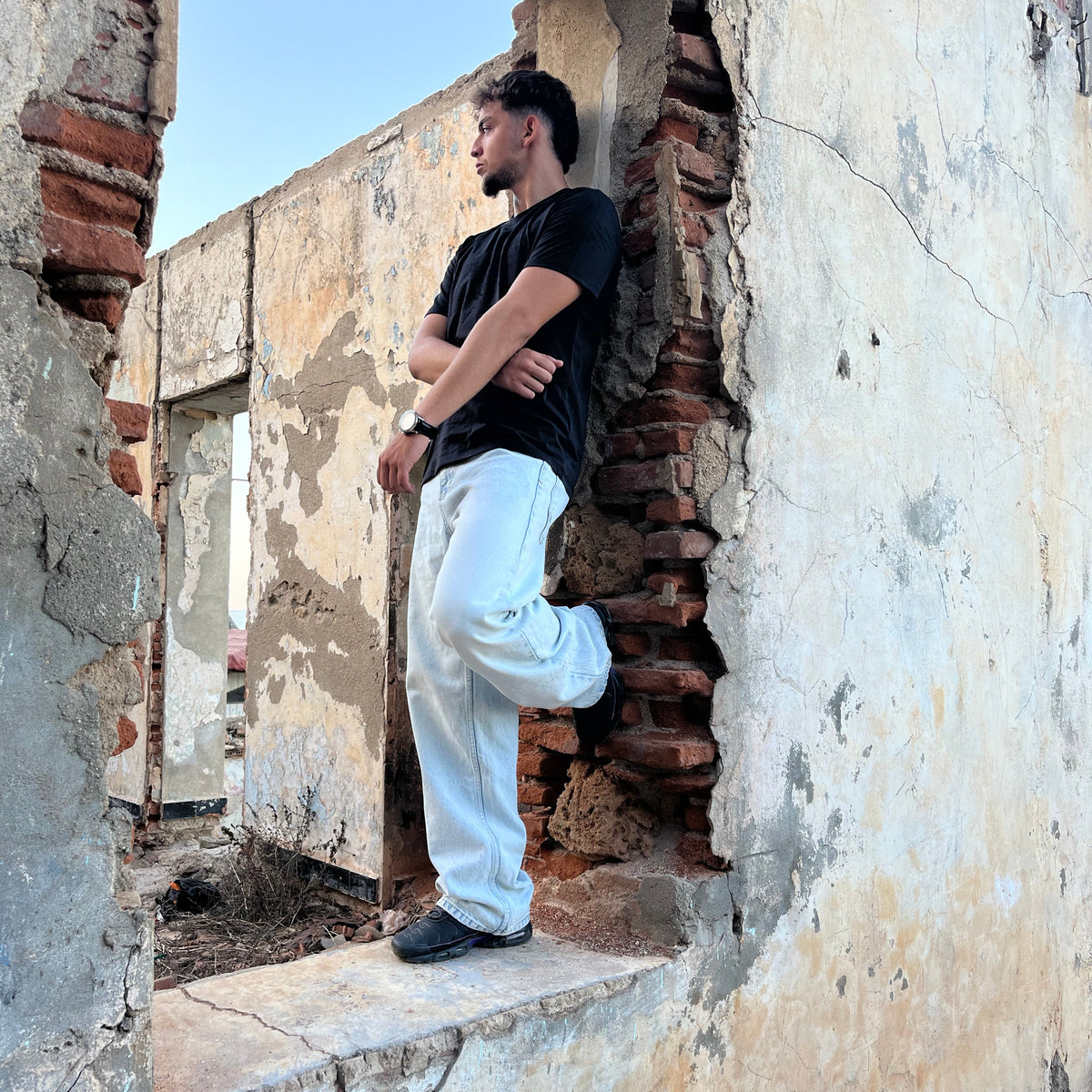 جينز إكسترا باغي بورتو - PORTO Extra Baggy Jeans