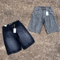 Porto Premium Baggy Jorts | شورت جينز واسع بورتو بريميوم