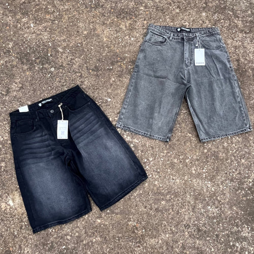 Porto Premium Baggy Jorts | شورت جينز واسع بورتو بريميوم
