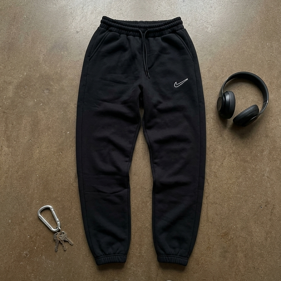 Premium Heavyweight Cotton Joggers - 3D Logo Edition