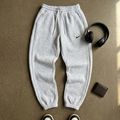 Premium Heavyweight Cotton Joggers - 3D Logo Edition