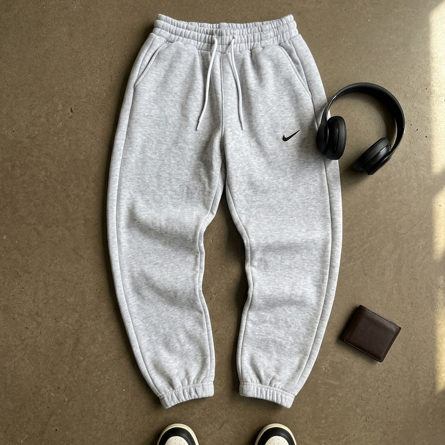 Premium Heavyweight Cotton Joggers - 3D Logo Edition