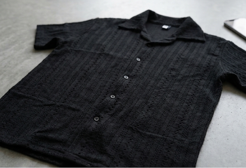 Chemise Crochet Black